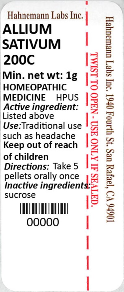 Allium Sativum 200c 1g (Allium Sativum 200c 1g)
